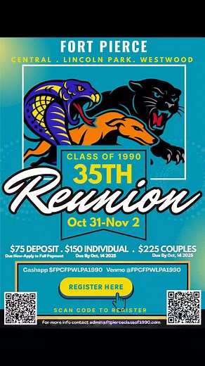 2.2K views · 41 reactions | Class of 1990 it's time to show the classes before us and after us, why we are the Greatest Graduating Class of All-Time!!! Class Reunion 2025, October 31st- November 2nd, please register before September 31st  | Kenneth Lavelrall Tawayne Gordon | Facebook