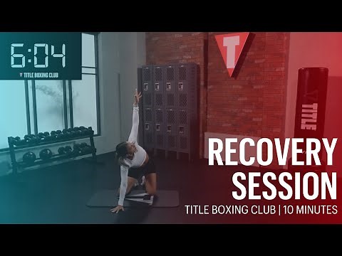 10-Minute Recovery Session with TITLE Boxing Club On Demand