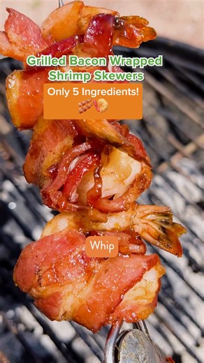 Tag a friend who owes you bacon wrapped shrimp! 😉 🍤🥓 These 5-ingredient Grilled Bacon-Wrapped Shrimp Skewers are sure to be requested at every BBQ. You’ll need: 🍢 12 bamboo skewers 🥓 2 (12 oz) packages of Natural Grocers® Brand Hickory-Smoked Uncured Bacon 🍤 1 lb frozen organic shrimp, peeled & deveined with tail-on, thawed For the Spicy Apricot BBQ Sauce: 🍑 ¼ cup apricot preserves 🍯 1 cup BBQ sauce 🌶 1-2 Tbsp hot sauce (to taste) How to make them: 1️⃣ Soak skewers 2️⃣ Partially cook ba