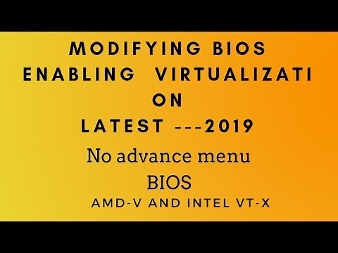 How to enable virtualization Acer Aspire By tricking BIOS -2019