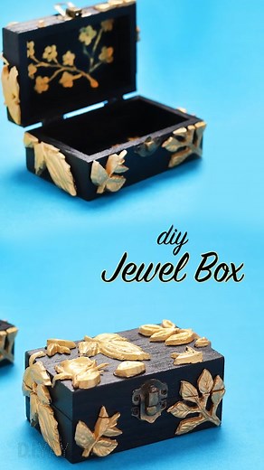 14K views · 99 reactions | Turn simple wooden pieces into a beautiful jewel box! ✨ #woodencrafts #diyjewelbox #jewelryboxdiy #WoodCraftIdeas #handmadebox #crafttutorial #easydiy #CreativeCrafts #ShortTutorial #DIYGifts | D.I.Yay | Facebook