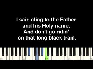 Long Black Train [Piano with Lyrics]