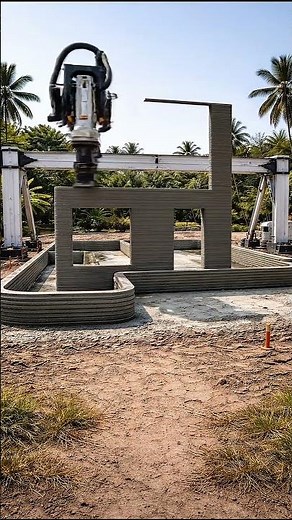 I made a house using a 3d printer