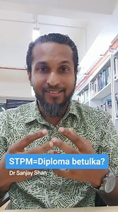 STPM is equivalent to diploma? message 👉 https://higherstudies.wasap.my #drsanjayshan #evtecacademy #UPU #diploma #spm | Dr Sanjay shan