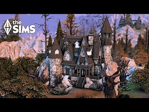 Gothic Vampire Mansion || The Sims 4 Speed Build Video 🦇