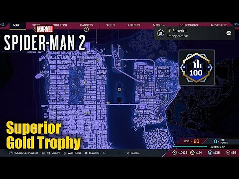 Marvel's Spider-Man 2 - Superior Trophy Guide (100% complete all districts)
