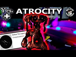 YES+ / How to get ATROCITY + Showcase / ALIEN BOSS BATTLE / Roblox