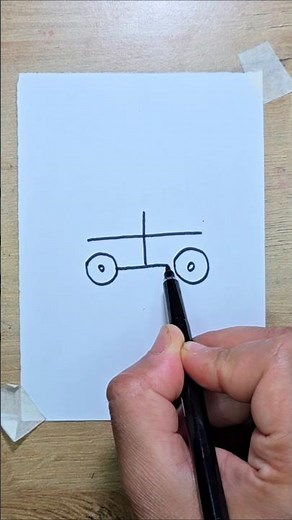 how to draw a car