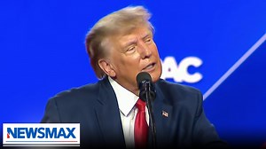 332K views · 10K reactions | Former President Donald Trump, while speaking at OPAC 2023, explains what he will do on his first day back in office if elected in 2024 & lists what Biden administration mandates he will change. | NEWSMAX | Facebook