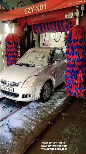 Automatic Car Brush Washing Machine - Manufacturer ‪@EZYTEKCLEANPVTLTD‬ www.ezytekclean.com