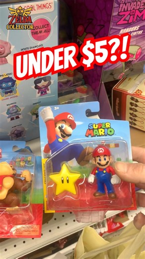$5 Nintendo Finds at 5 Below?! (Mario & Donkey Kong Figures)