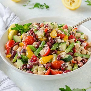 24K views · 174 reactions | Greek Three Bean Salad is classic three...