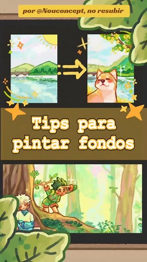 Consejos para Dibujar Fondos Creativos en Ilustración