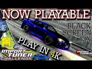 How to FIX Import Tuner Challenge on Xenia & Play it in 4K | ITC Black Screen Fix 2024