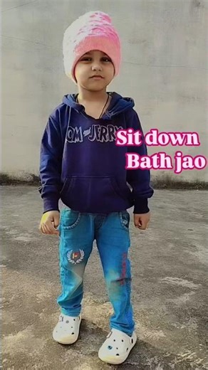 Sit down 🧘‍♀️Nursery Spoken English | Basic English Sentences for Kids #Shorts