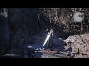 Aerith become one with Mountain conversation - FF7Rebirth Funny Moment