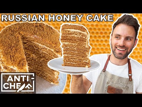 The Towering TEN-LAYER Russian Honey Cake