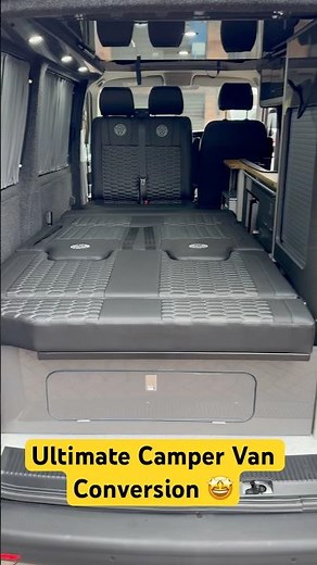 Volkswagen Transporter Camper Van Conversion - Swivel Seats - Rock n Roll Bed #shorts