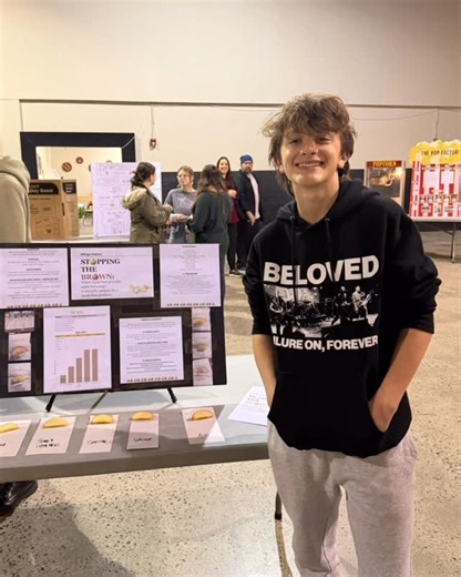 Clubhouse Academy on Instagram: "🧪🎉 The 8th Grade Science Fair is here… aka the one time of year your child calls the kitchen a “lab” and every bowl is suddenly “equipment.” But the experiments paid off! With creative projects, crazy ideas, and the occasional “don’t touch that, it might still be sticky” the Science Fair Projects was a hit 😂 Proud of our brilliant young scientists! 🌟"