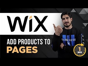 How To Add Products To A Page On Wix 2025 | Wix Products Page | Add Another Product Page