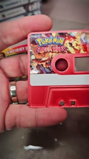 Pokémon Omega Ruby for Nintendo 3DS- Fractal Holographic - Deluxe Insert #pokemon #nintendo3ds