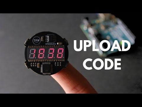 How to upload code to your DIGIduino - Arduino Watch