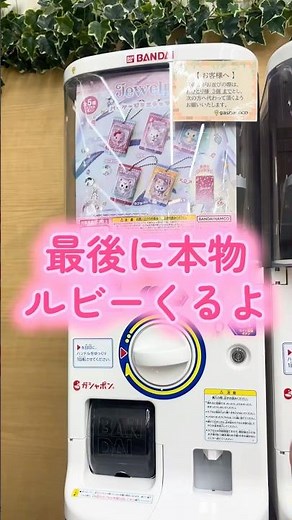 Ruby finally showed up at the end 💓 Jewelpet Package Miniature Charms, spinning the gacha~ Aiming...