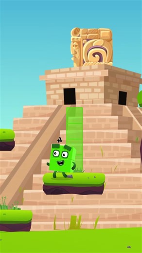 Numberblocks Learn To Make Aztec Magic Run | Numberblocks World
