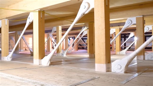 Mass timber is taking center stage at the new home for the American Repertory Theater at Harvard University. This transformative #ShawmutBuilt facility is being constructed largely from mass timber, reclaimed brick, and cedar cladding—emphasizing sustainability and resiliency while targeting Living Building Challenge Core accreditation. Incorporating regenerative design principles, the building is supple, porous, adaptable, and responsive—ready to evolve alongside the arts and the surrounding co