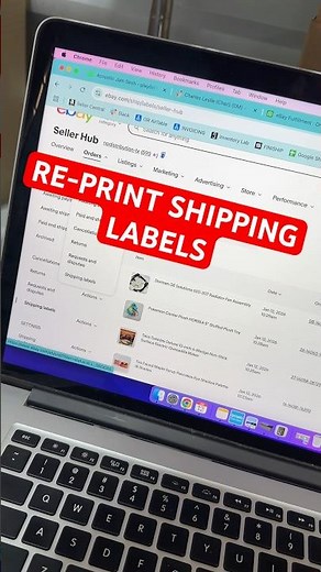 How To Reprint Shipping Labels on eBay!