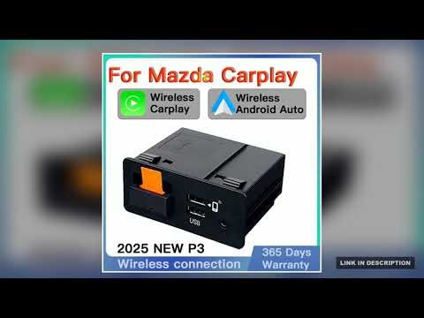 NEW P3 For Wireless Apple CarPlay Android Auto Adapter USB Hub OEM for Retrofit Mazda 2 3 6 CX3