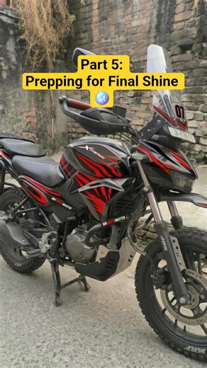 Alloy Repair Progress! 🛠️ Prepping for the Final Paint: Xtreme 125R Part 5 #shorts