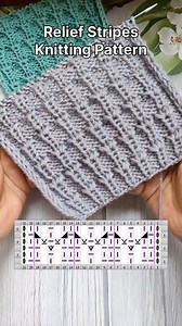 How to knit Relief Stripes #knittingdesign #knittingstitchpatterns #knittingpattern #reelsvideoシ #knittingdesign #knitting #tejer #tejidos | Free Knitting Patterns