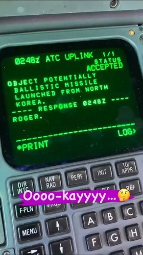 201K views · 622 reactions | This is a new one for a CPDLC message! . . Thanks for sharing @frshpilot ・・・ Not a good message - especially when you can’t shoot back… #commercial #aviation #fun #funtimes #not #pilot #problems | Combat Learjet | Facebook