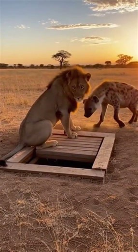 When the Lion Becomes the Star of the Hyena's Script