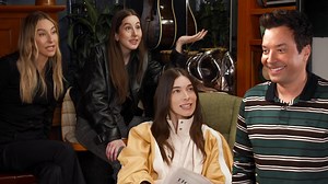 250K views · 1.4K reactions | HAIM teaches Jimmy how to speak HAIM-style. | The Tonight Show Starring Jimmy Fallon | Facebook