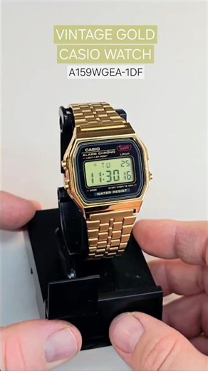 Unboxing Casio Vintage Gold Watch (A159WGEA-1DF) | Is this the BEST Gold Casio?