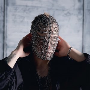 Full Coverage Beaded Face Mask: Unisex Face Veil for Parties, Events and Photoshoots, Handmade Festival Headpiece, Couture Face Jewelry - Etsy