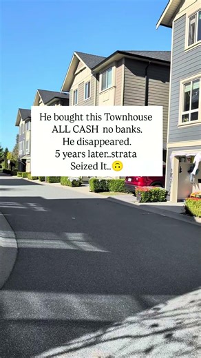 He Bought This Townhouse All Cash… 5 Years Later Strata Seized It.#realestate #listwithraph