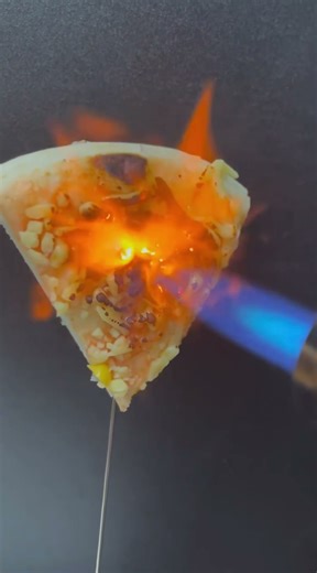 Powerful Lighter vs Pizza #shorts #science #pizza #experiment #viral #goviral #shortsfeed