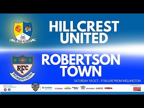 SANLAM BOLAND TOP 12 - ROUND 2 - 2025: HILLCREST UNITED VS ROBERTSON TOWN