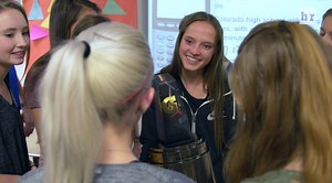 Math class doesn't get much better than this... Cross country runner Brie Oakley gets the surprise of a lifetime | Bleacher Report