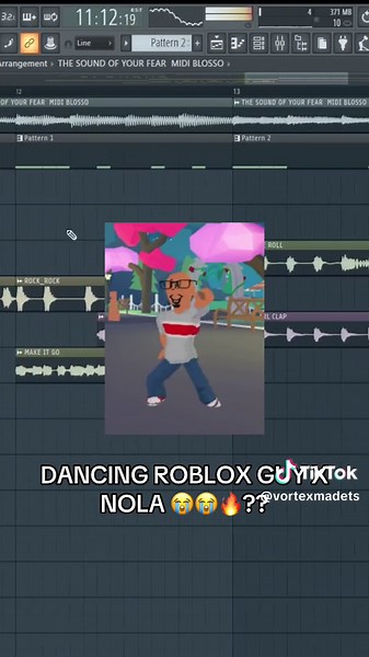 Dancing roblox guy 😭😭 #nola #nolabounce #louisiana #neworleans #producer #fyp #foryou