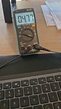 EarthShield Fabric Grounding Mat at work station, Body Voltage testing demonstration