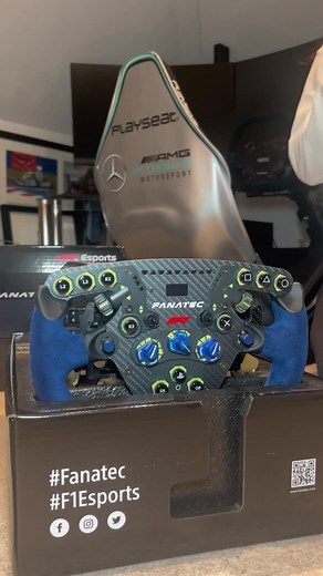 😮‍💨 Thank you @Fanatec for this insane setup upgrade! I spend so much time on my sim, and it definitely needed upgrading from when we built it in 2020... Fanatec has saved the day with these beauties 🤌🏼 - Podium Wheel Base DD1 - Podium Racing Wheel F1 - CSL Elite Pedals V2 I can't wait to try it out 🏁 #Fanatec #F1Esports #ChloeGrantRacing