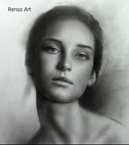 8.5K reactions · 857 shares | Drawing from Patreon class, I use pastel powder and brushes, Join my Patreon a draw along with me every Thursday 7:30 pm | Renso Art | Facebook