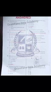 1.2K views · 47 reactions | #fyp #viralreelsシ #viralreelschallenge #trend #waec2025 #WAEC #Biology #exams #school #education #students #college #viralreelsfacebook #viralchallenge #viralvideochallenge #viralphotochallenge | Examfans.com | Facebook