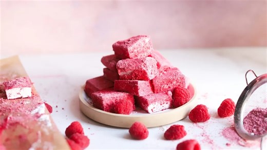 Homemade Raspberry Marshmallows Recipe