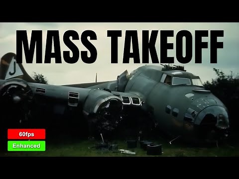 Surviving Mass Takeoff In a B-17 Flying Fortress | Documentary #history #wwII #airforce #ww2
