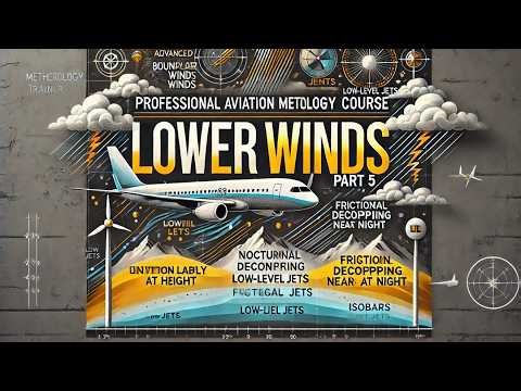ATPL Meteorology 050 - Ep.23: Lower Winds (Part 5) | ATPL Training | ATPL Exams